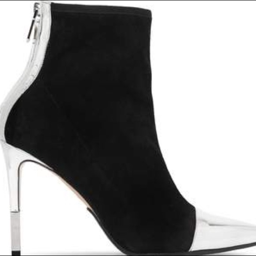 Balmain Shoe Booties / Silver Toe